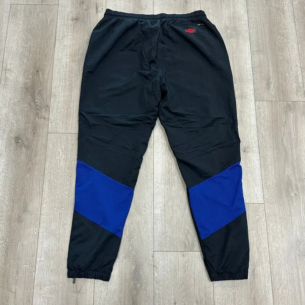 Jordan 1 Tier Zero Wings Windbreaker Pants Blue Black Sz XXL 2XL B29